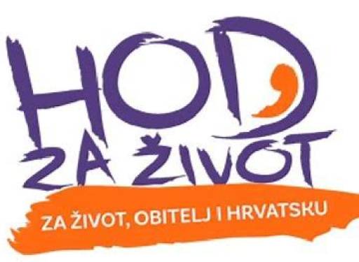 Hod za život u Zagrebu