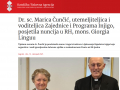 Mediji o posjetu dr. sc. M. Čunčić nunciju u RH, mons. Giorgiu Lingui